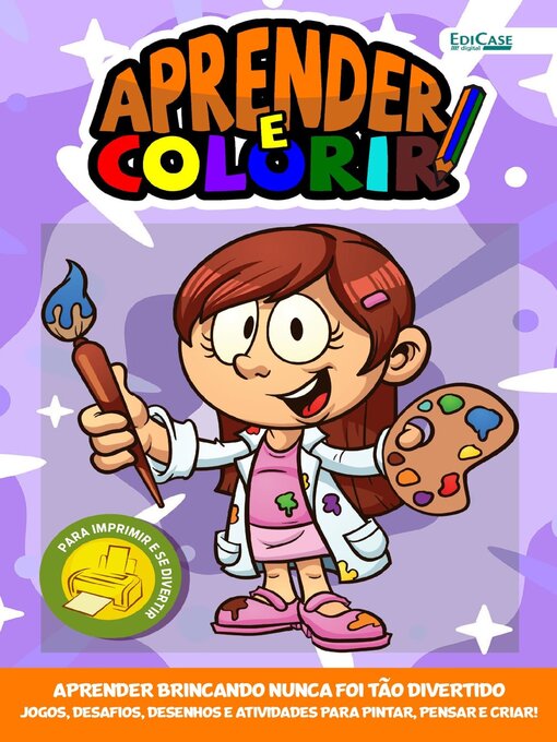 Title details for Aprender e Colorir by EDICASE GESTAO DE NEGOCIOS EIRELI - Available